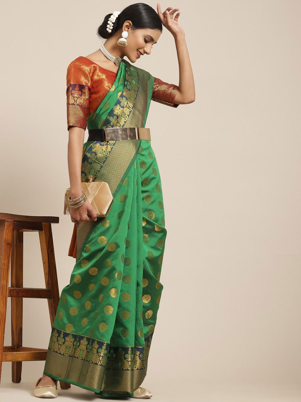Palace Silk 01 Occasion Fancy Wear Designer Silk Latest Saree Collection